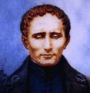 Gemälde von Louis Braille