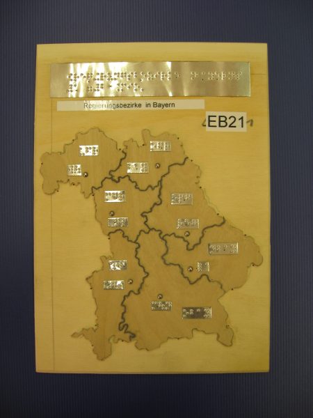 Regierungsbezirke Bayerns 1 : 2.000.000