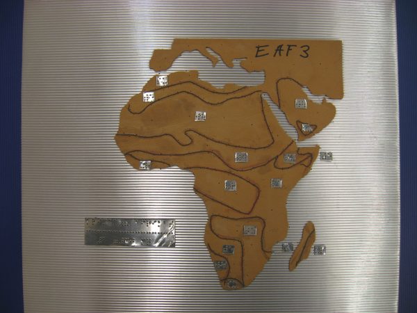 Klimakarte Afrikas 1 : 40 Mio.