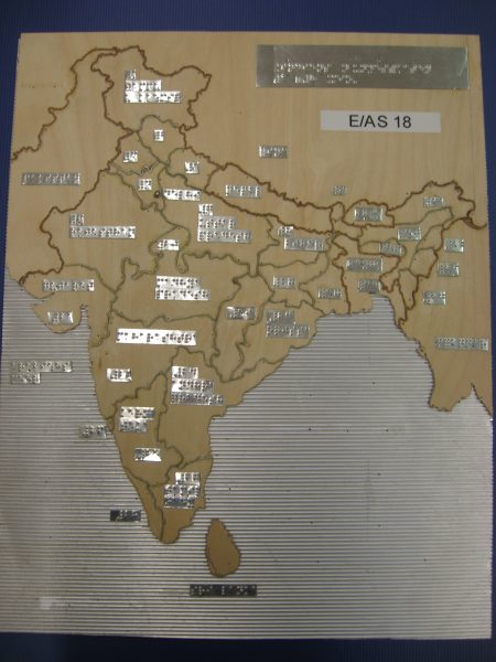 Indien-Bundesstaaten 1 : 8 Mio.