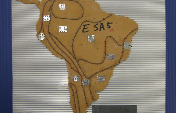 Klimakarte Südameriks 1 : 30 Mio.