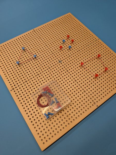 Koordinatenbrett mit Zubehör